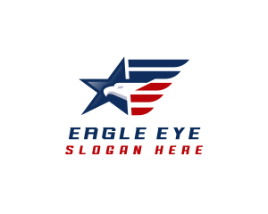 American Eagle Star logo design