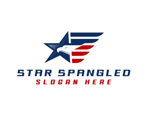 American Eagle Star logo design