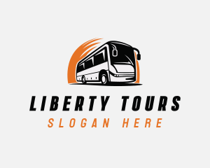 Bus Tour Vehicle logo design