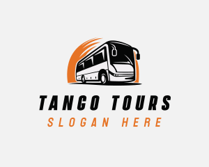 Bus Tour Vehicle logo design