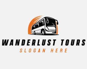 Bus Tour Vehicle logo design