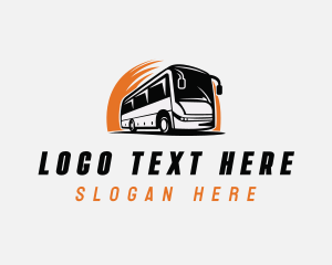 Tour Guide - Bus Tour Vehicle logo design