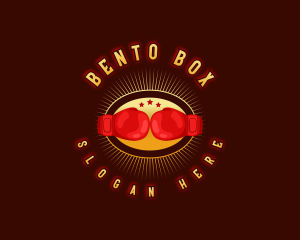 Boxing Glove Gym logo design