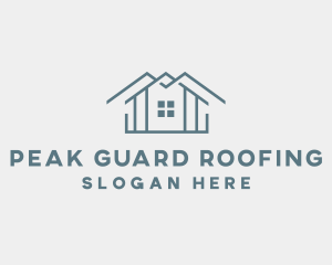 Roofing Renovation Roof logo design