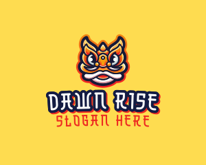 Oriental Gamer Dragon logo design