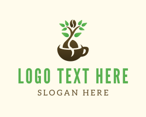 Sprout - Organic Coffee Sprout logo design