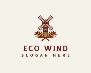 Windmill Grain Farm logo design