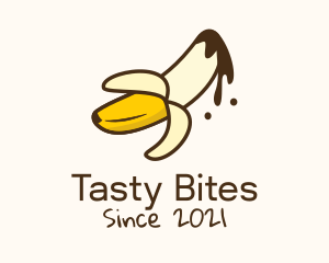 Flavor - Chocolate Banana Peel logo design