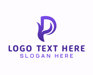 Salon - Startup Media Letter P logo design