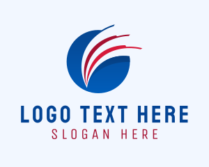 Circle - Circle Abstract Swoosh logo design
