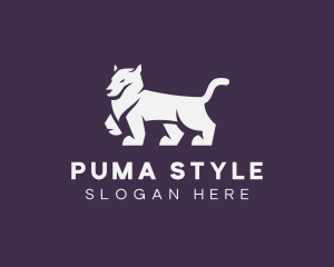 Puma - Wild Cougar Animal logo design