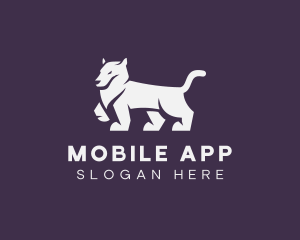 Cougar - Wild Cougar Animal logo design