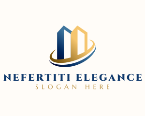 Elegant City Buildings logo design