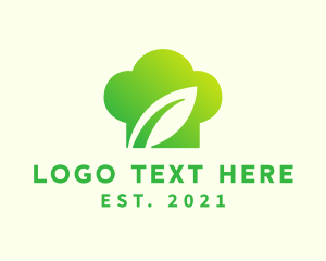 Eco Friendly - Organic Restaurant Chef logo design