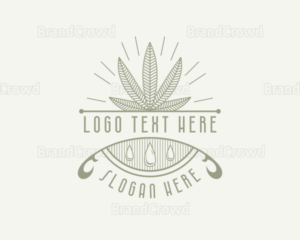 Weed Marijuana CBD Logo