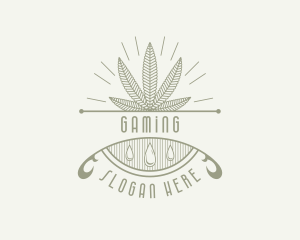 Cbd - Weed Marijuana CBD logo design