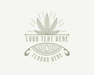 Weed Marijuana CBD Logo