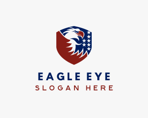 American Eagle Shield logo design