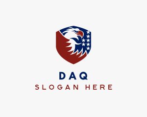 Politician - American Eagle Shield logo design