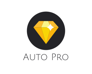 Jewel - Shiny Yellow Diamond logo design