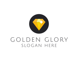 Glory - Shiny Yellow Diamond logo design