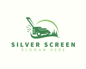 Grass - Gardening Lawn Mower logo design