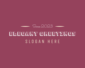 Elegant Line Company logo design