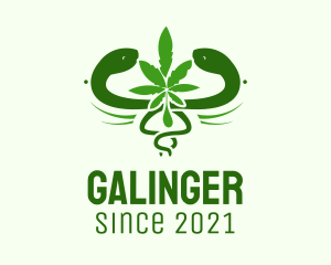 Cannabis - Green Medical Marijuana logo design