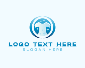 T-shirt Clothes Washer logo design