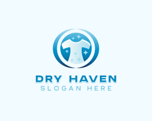 T-shirt Clothes Washer logo design