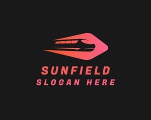 Fast - Fast Bullet Train logo design