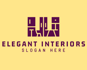 Kitchen Cabinet Furniture logo design