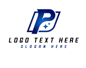 Initial - Generic Company Letter P logo design