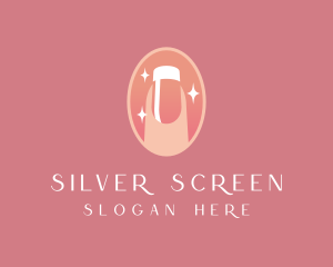 Nail Polish - Pink Nail Salon logo design