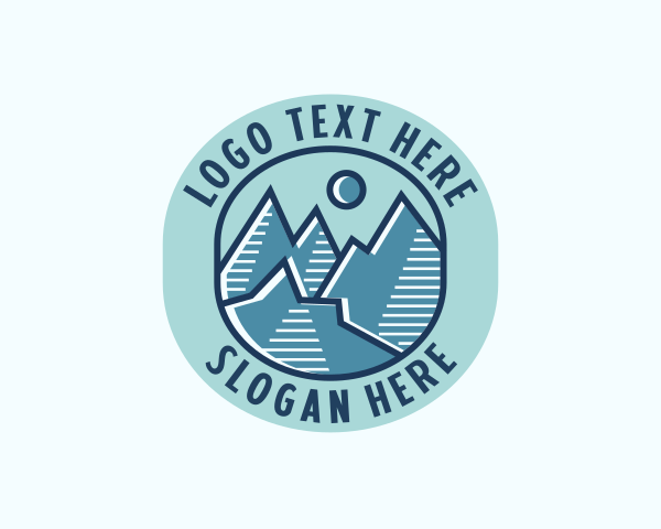 Outdoor - Outdoor Mountain Peak logo design
