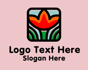 Tulip Flower App Logo