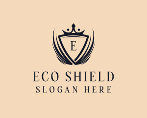 Fashion Crown Shield logo design