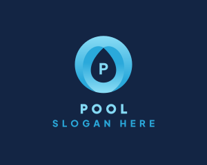 Aquatic Water Drop  logo design