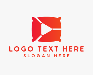 Film - Pillow Video Streamer logo design