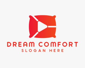 Pillow Video Streamer logo design