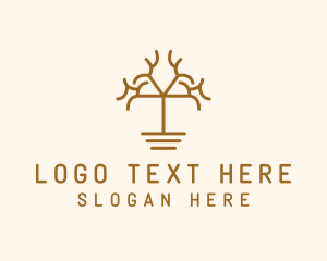 Landscaping - Simple Tree Branch logo design