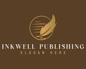 Publishing - quill Paper Publishing logo design