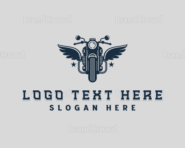 Motorbike Rider Motocross Logo