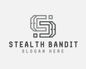 Construction Builder Industrial Letter S logo design