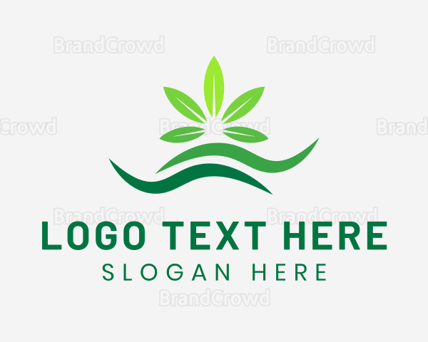 Green Leaf Cannabis Logo