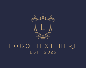 Crest - Luxurious Royal Shield Ornament logo design