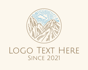Sky - Sky Mountain Landscape logo design