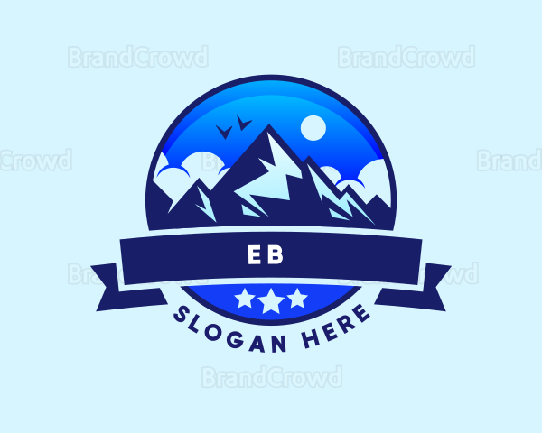Mountain Explore Adventure Logo