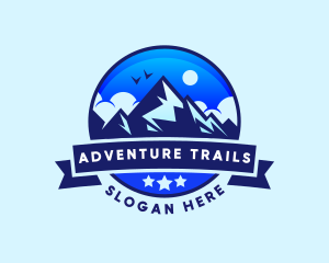 Mountain Explore Adventure  logo design