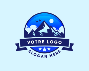 Explorer - Mountain Explore Adventure logo design